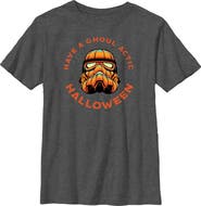 Star Wars Boy's Star Wars Halloween Stormtrooper Have a Ghoul-Actic Halloween  Graphic T-Shirt