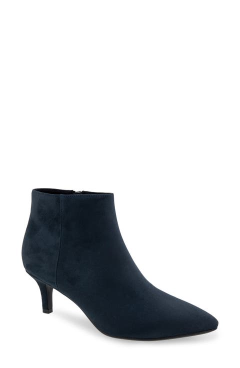 Edith Faux Leather Bootie (Women)
