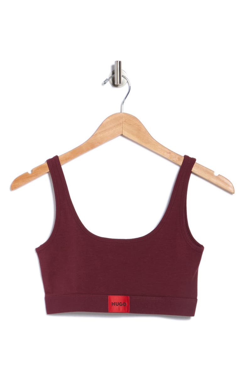 BOSS Red Label Bralette, Alternate, color, Dark Purple