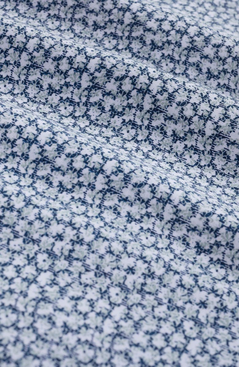 Bugatchi James OoohCotton<sup>®</sup> Floral Button-Up Shirt, Alternate, color, Khaki