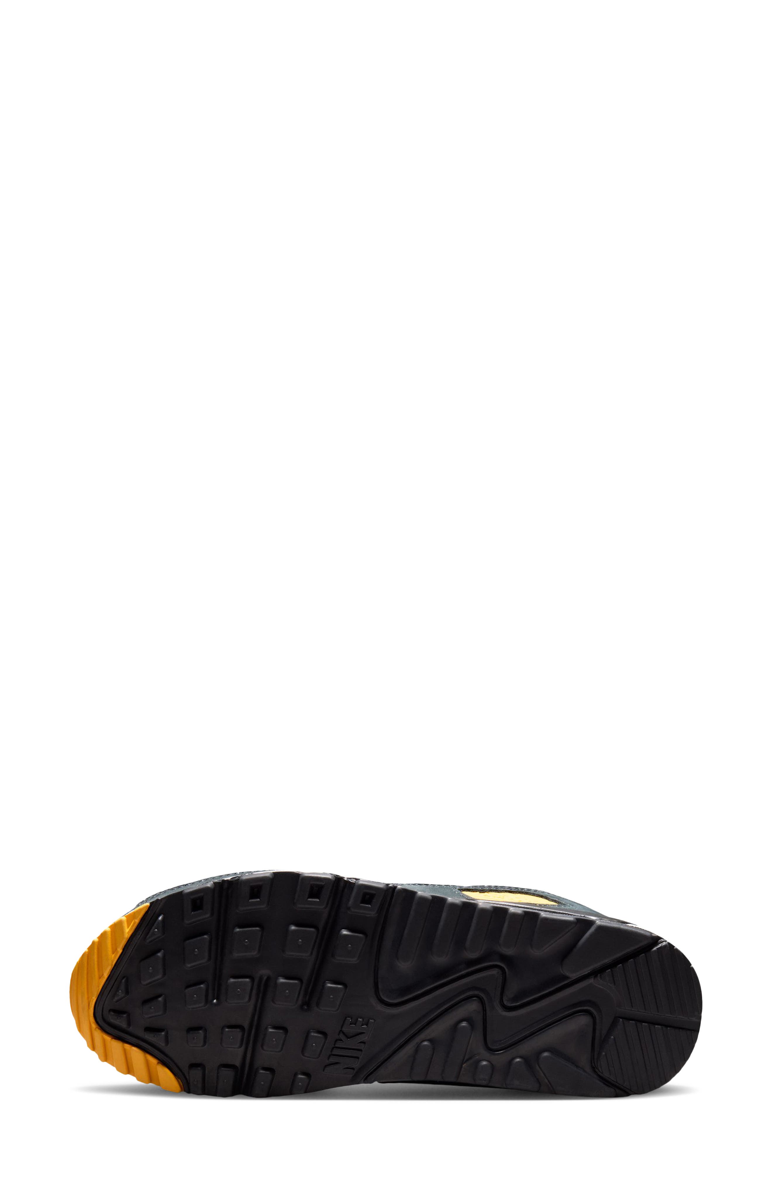 Air Max 90 Sneaker, Alternate, color, 001 BLACK/YELOCH