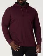 Nautica Big & Tall Waffle-Knit Hoodie