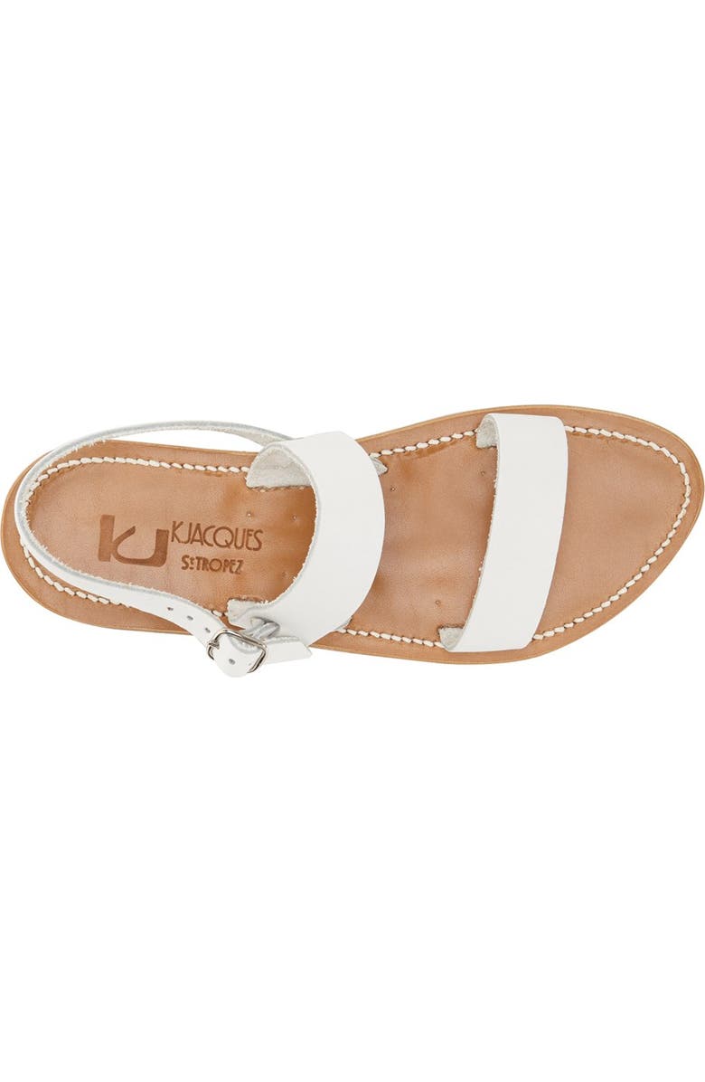 K.Jacques St. Tropez K Jacques St. Tropez Flat 'Barigoule' Vachetta Leather Sandal, Alternate, color,