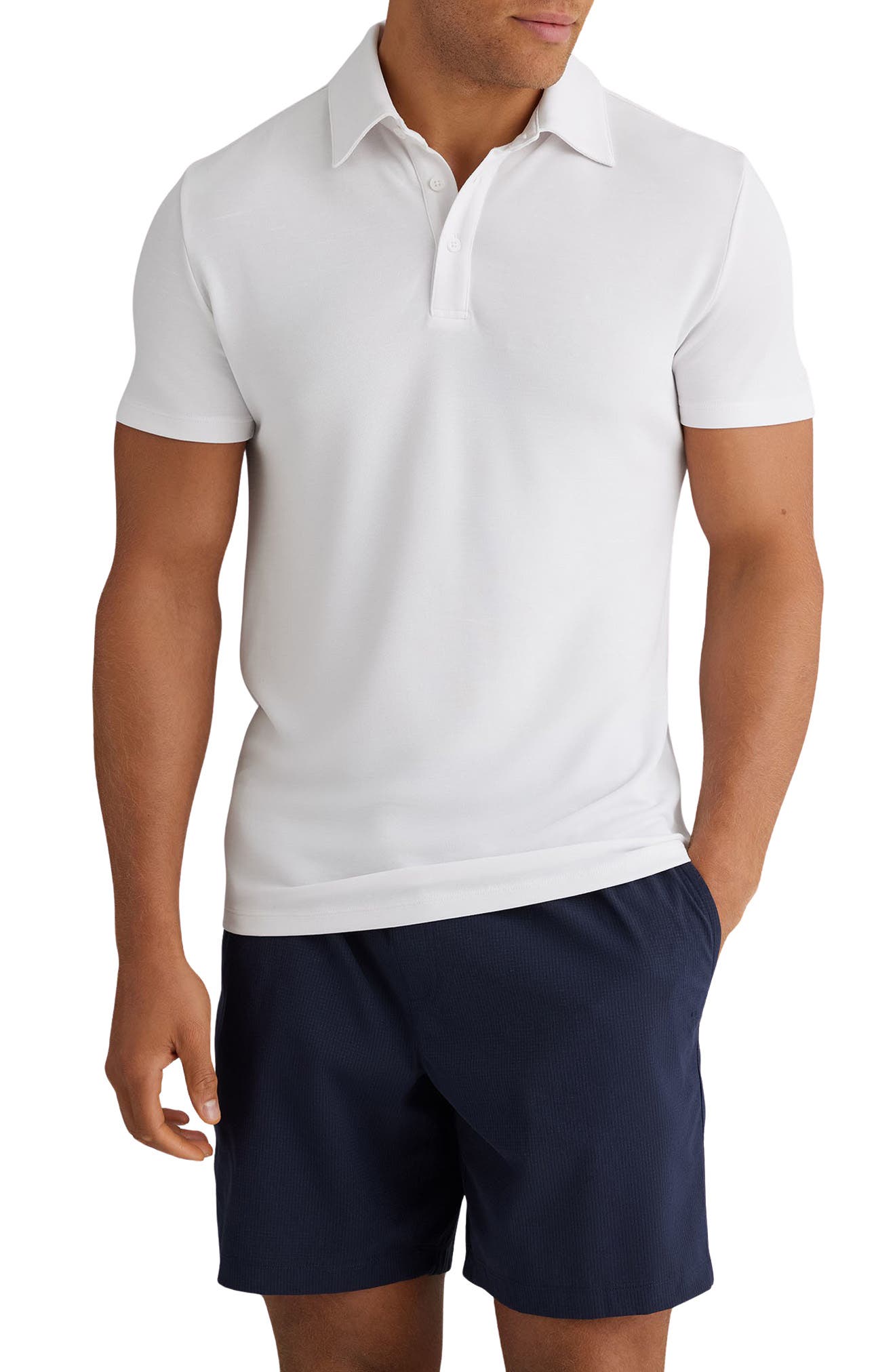 Modal Blend Pique Polo - image 3