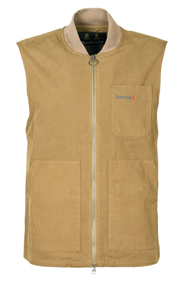 Barbour Tin Cotton Vest, Alternate, color, 