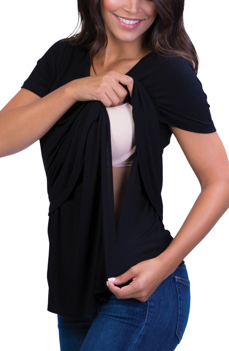 Belly Bandit<sup>®</sup> Perfect Maternity/Nursing Tee, Alternate, color,