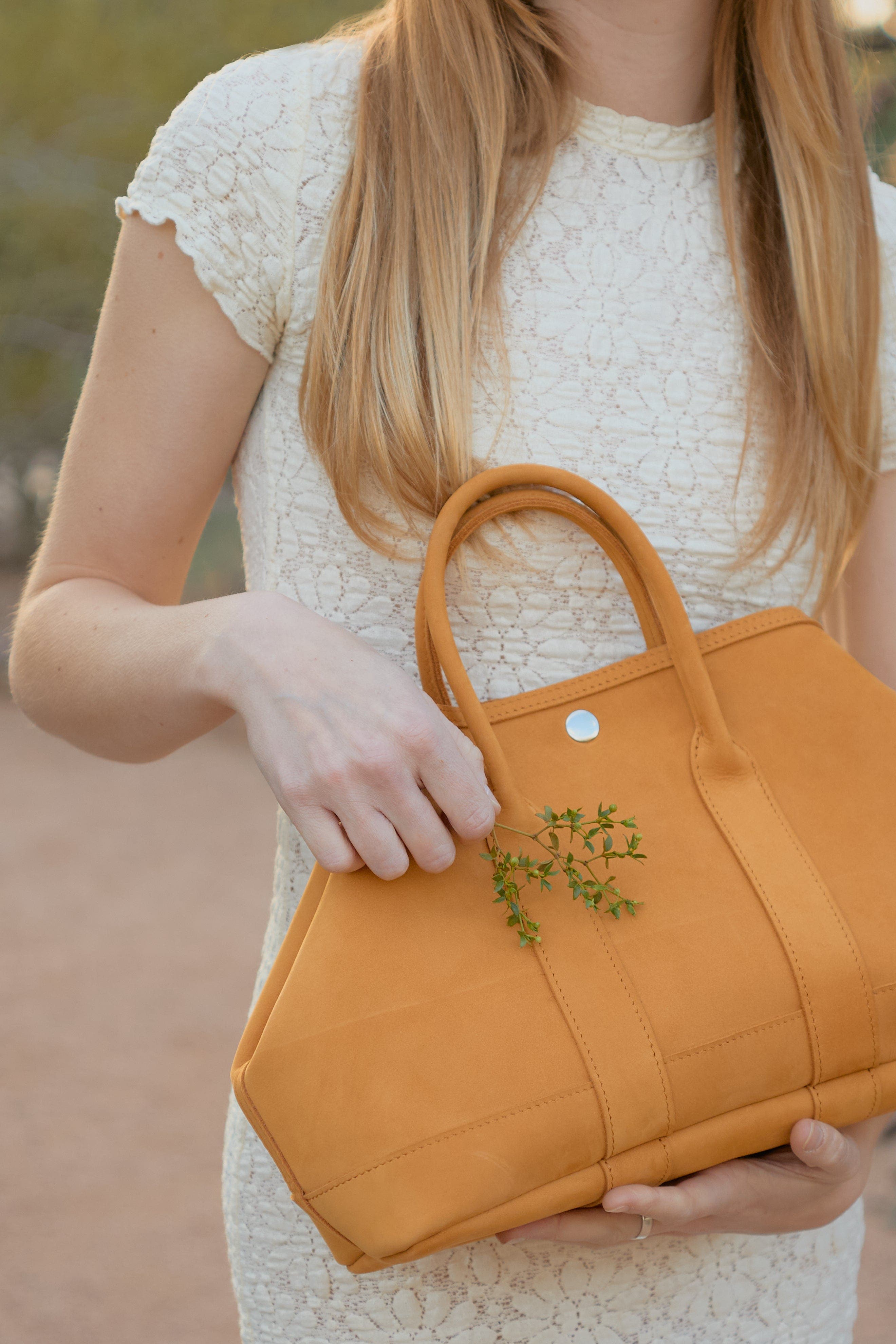 Audrey Velvet Leather Top Handle Bag, Alternate, color, Honey