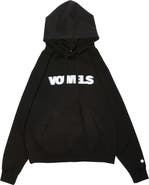 vowels Blur Hoodie