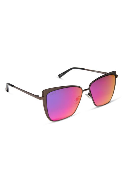 DIFF DIFF 58MM SQUARE SUNGLASSES