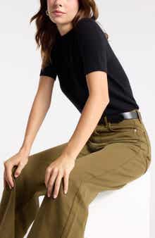 Short Sleeve Cashmere Sweater