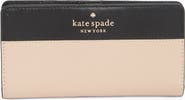 Kate Spade New York large slim bifold wallet