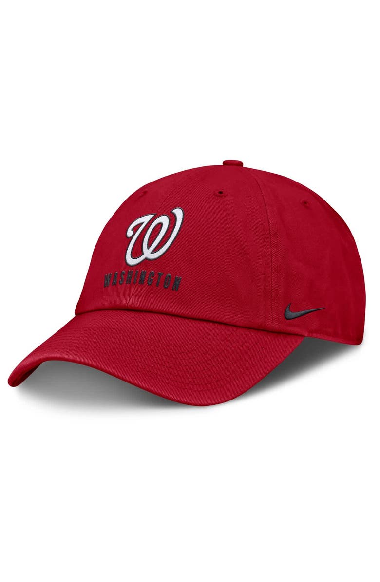 Nike Women's Nike Red Washington Nationals Club Adjustable Hat, Main, color, Red