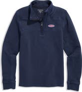 vineyard vines Kids' Half Zip Sweatshirt