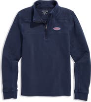 vineyard vines Kids' Half Zip Sweatshirt