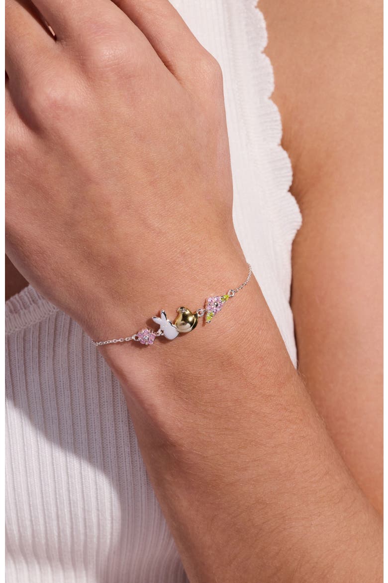 Peeps® Precious Peepsake Bracelet, Alternate, color, Two tone