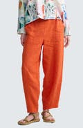 LUUKAA Zenya Solid Linen Pants