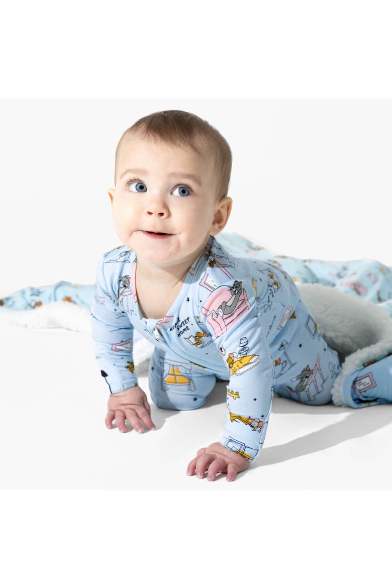 Baby Tom & Jerry Home Sweet Home Convertible Footie, Alternate, color, Tom & Jerry: Home Sweet Home