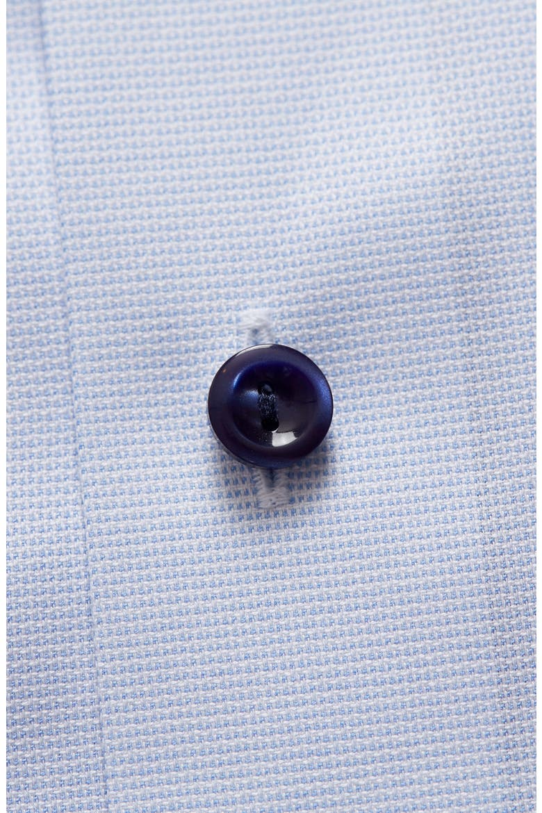 Contemporary Fit Solid Dress Shirt, Alternate, color, BLUE