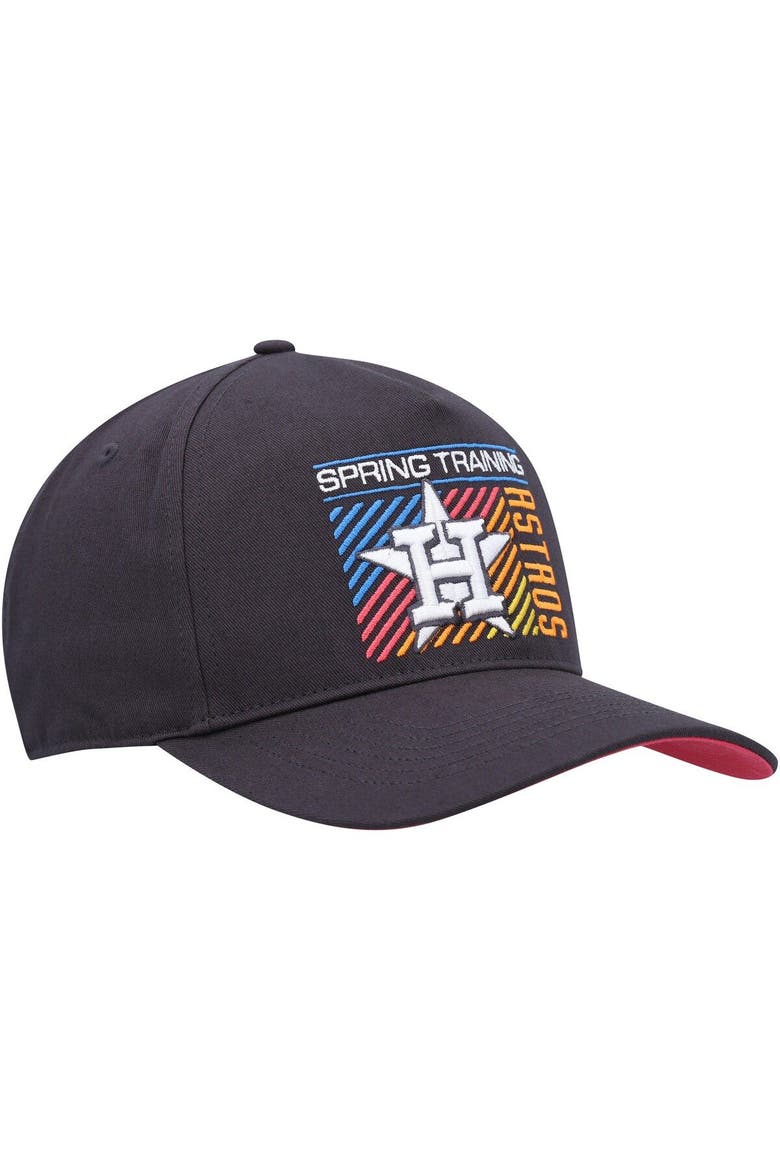 Men's '47  Charcoal Houston Astros 2023 Spring Training Reflex Hitch Snapback Hat, Alternate, color, Charcoal