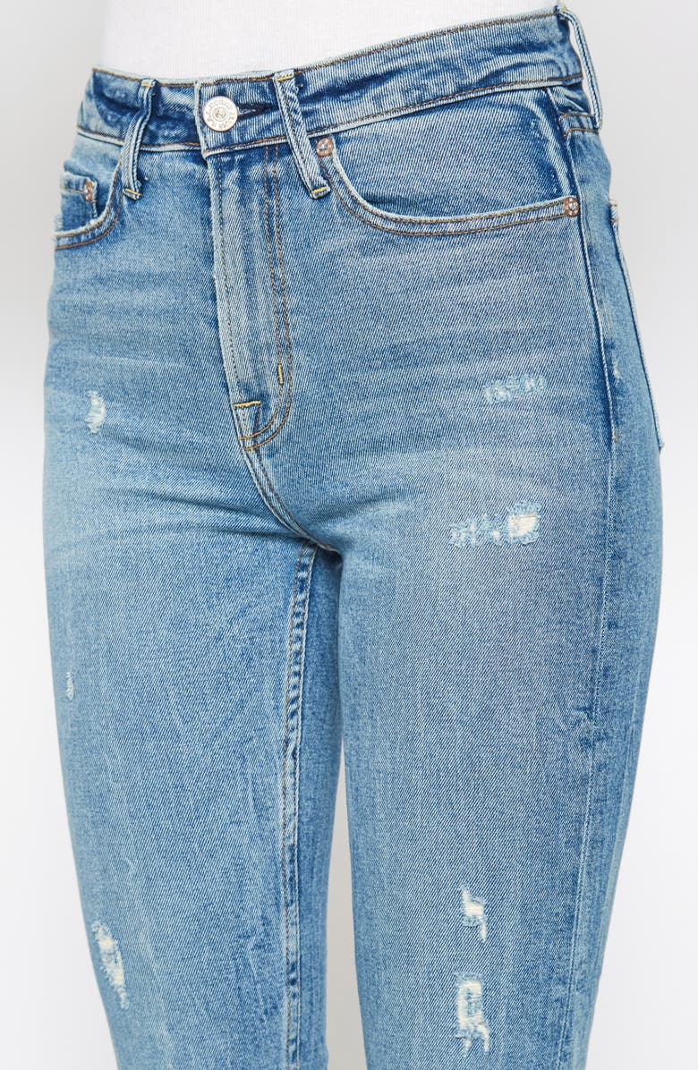 NOEND Eve High Waist Slim Straight Leg Jeans, Alternate, color, Memphis