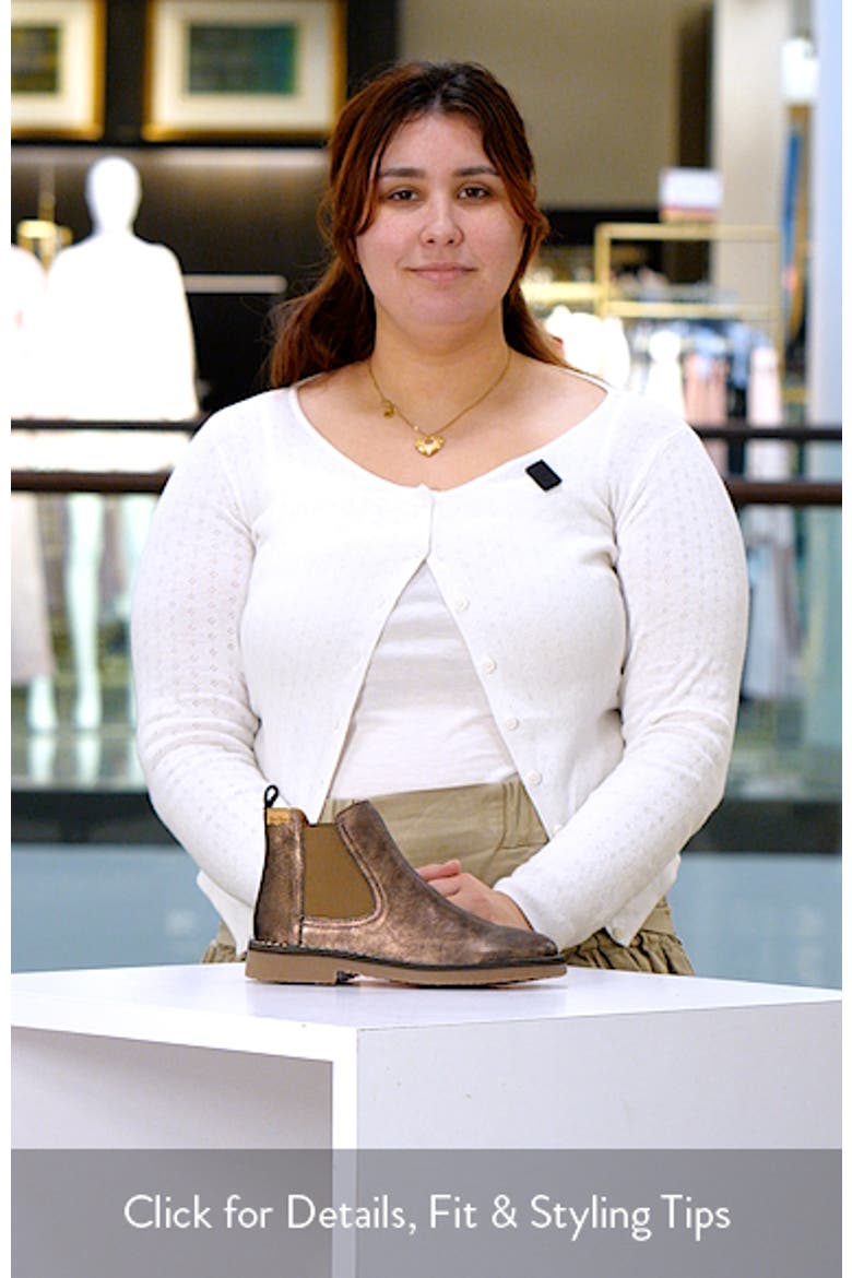 Isa Metallic Chelsea Boot video