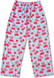 Iscream Kids' Cheerful Cherries Plush Pants