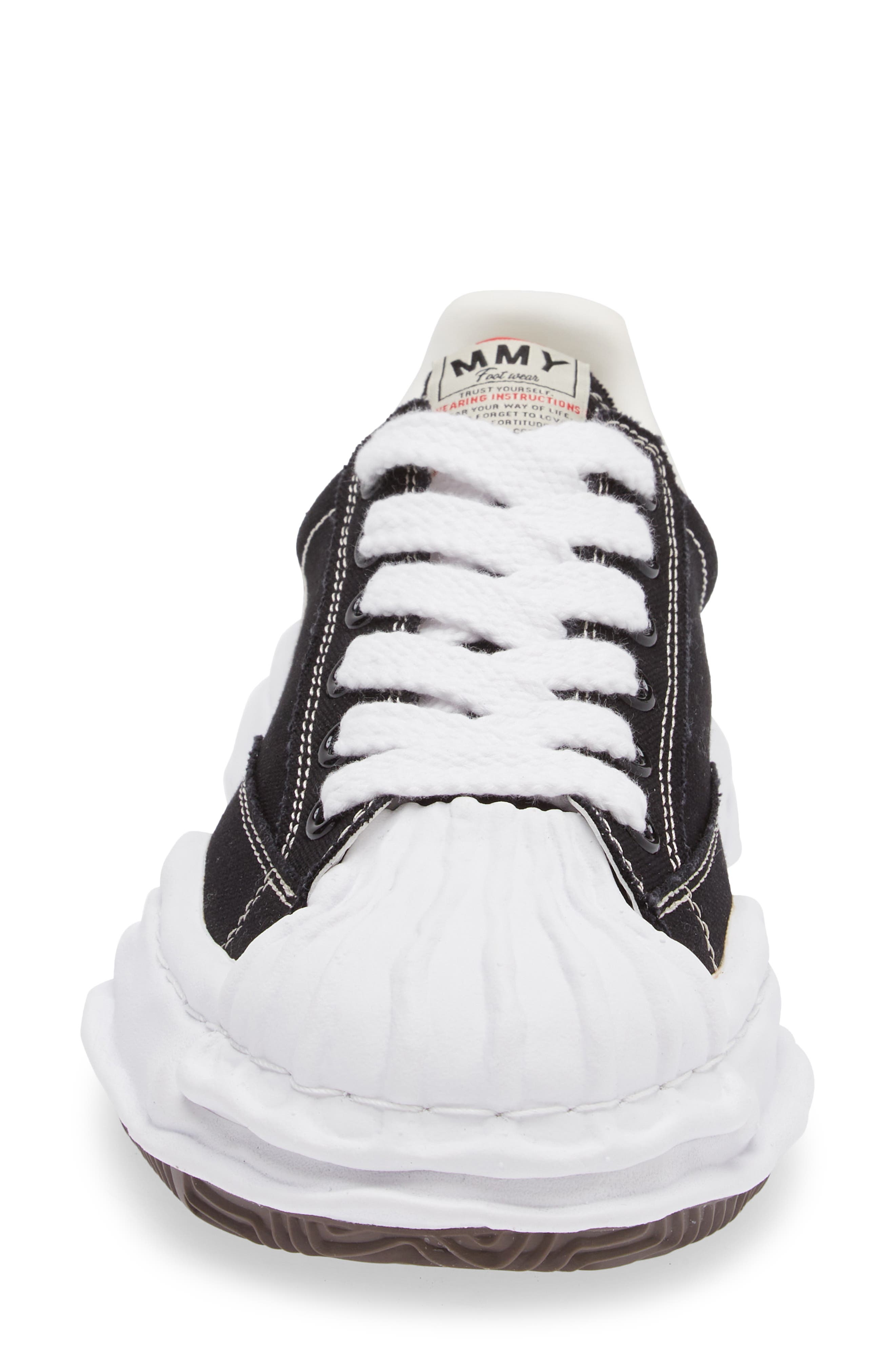 Maison MIHARA YASUHIRO Blakey Original Sole Canvas Sneaker, Alternate, color, Black