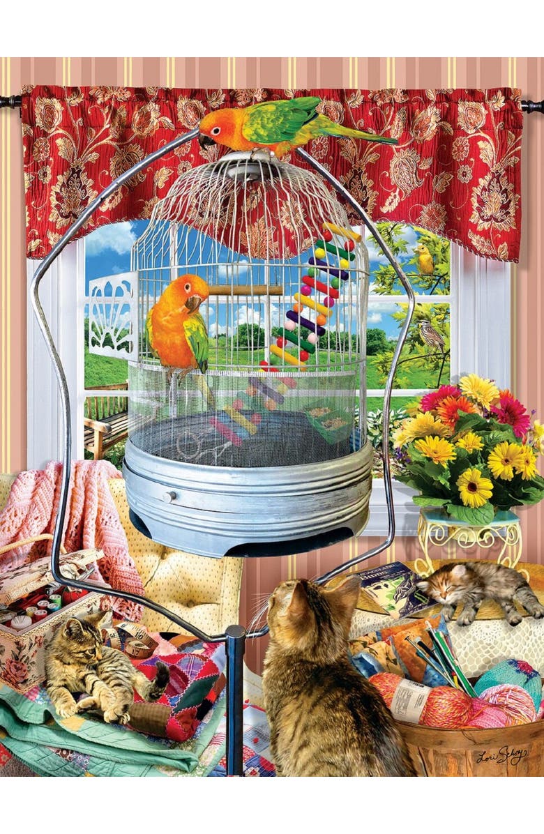 Sunsout Bird Cage pc 1000 piece Jigsaw Puzzle for Adults, Alternate, color, Multicolor