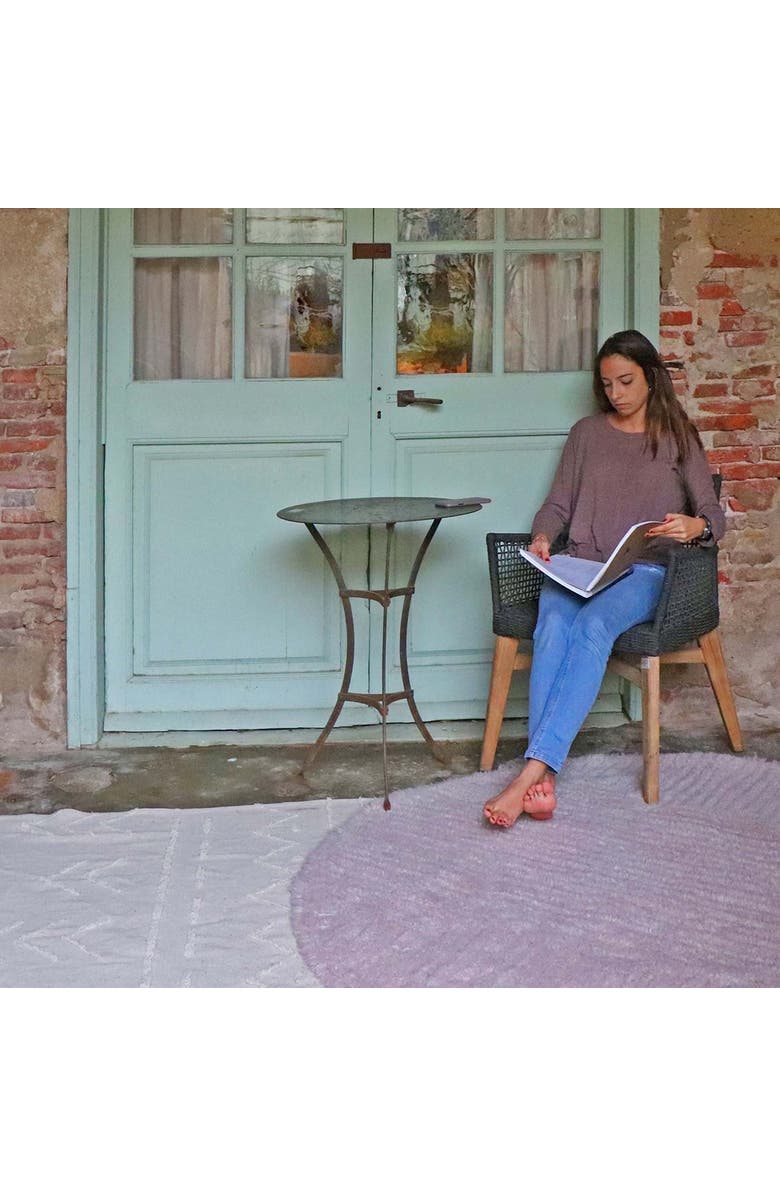 Lorena Canals Washable Rug Tribu, Alternate, color, Natural, Soil Brown