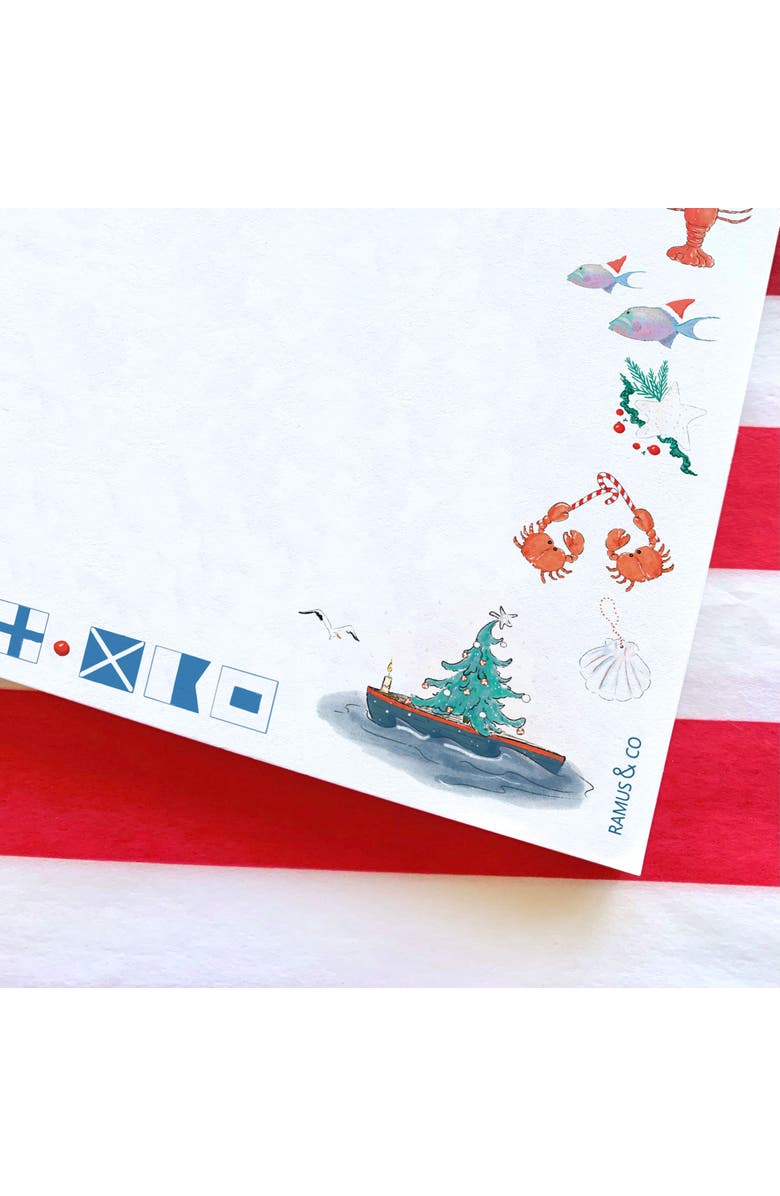 Ramus & Co Seas N' Wishes Notepad 6" x 6" Square Notepad, Alternate, color, Multi-Pack