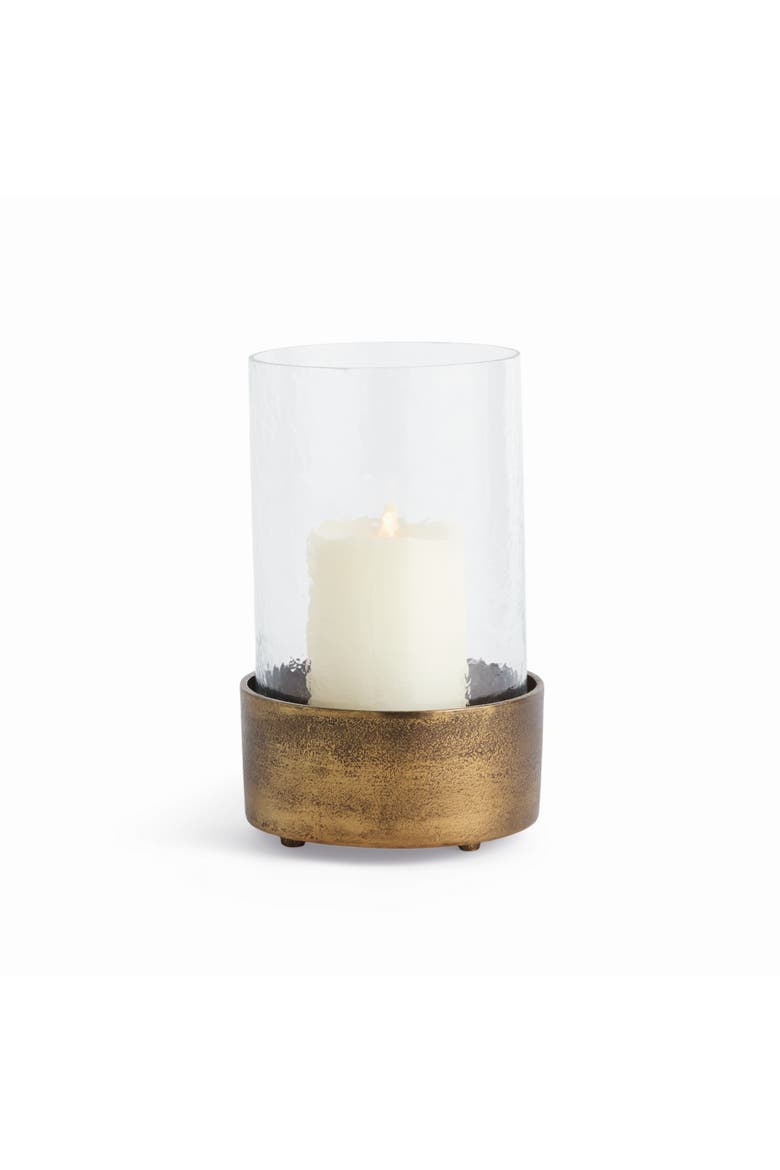 Carmen Small Black Aluminum Hurricane, Main, color, Black
