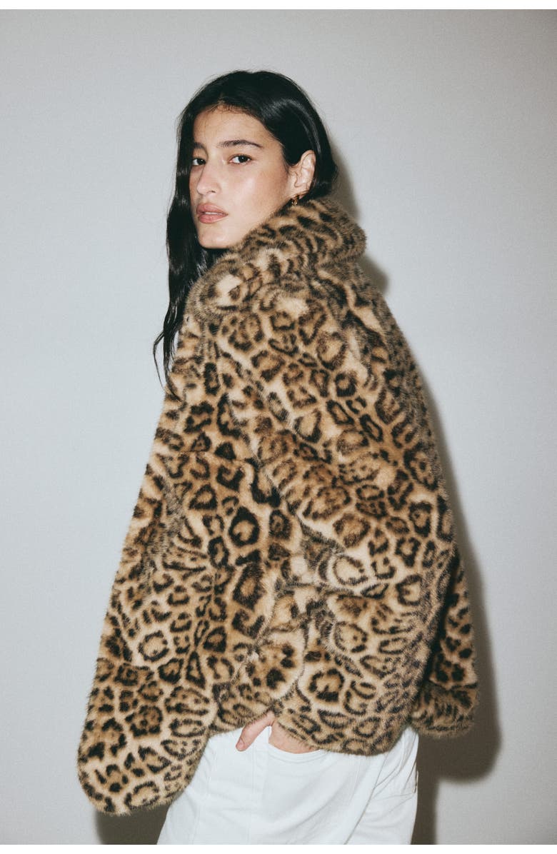 H&M Belted Straight High Jeans, Alternate, color, White