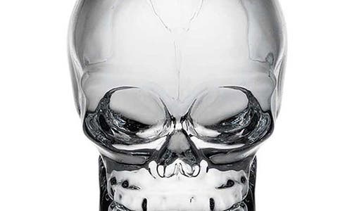Godinger Skull Whiskey Decanter In Transparent
