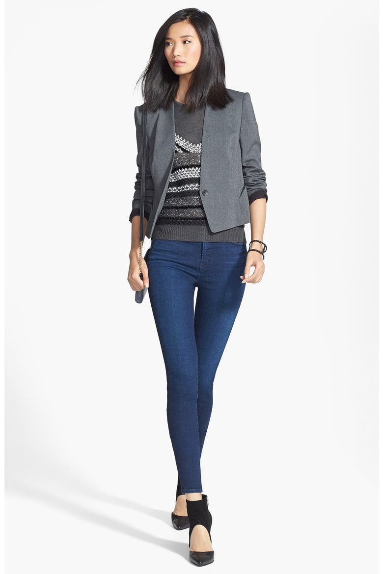 'Maria' High Rise Skinny Jeans (Nordstrom Exclusive), Alternate, color, SUPREME