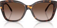 Emporio Armani 55mm Gradient Cat Eye Sunglasses