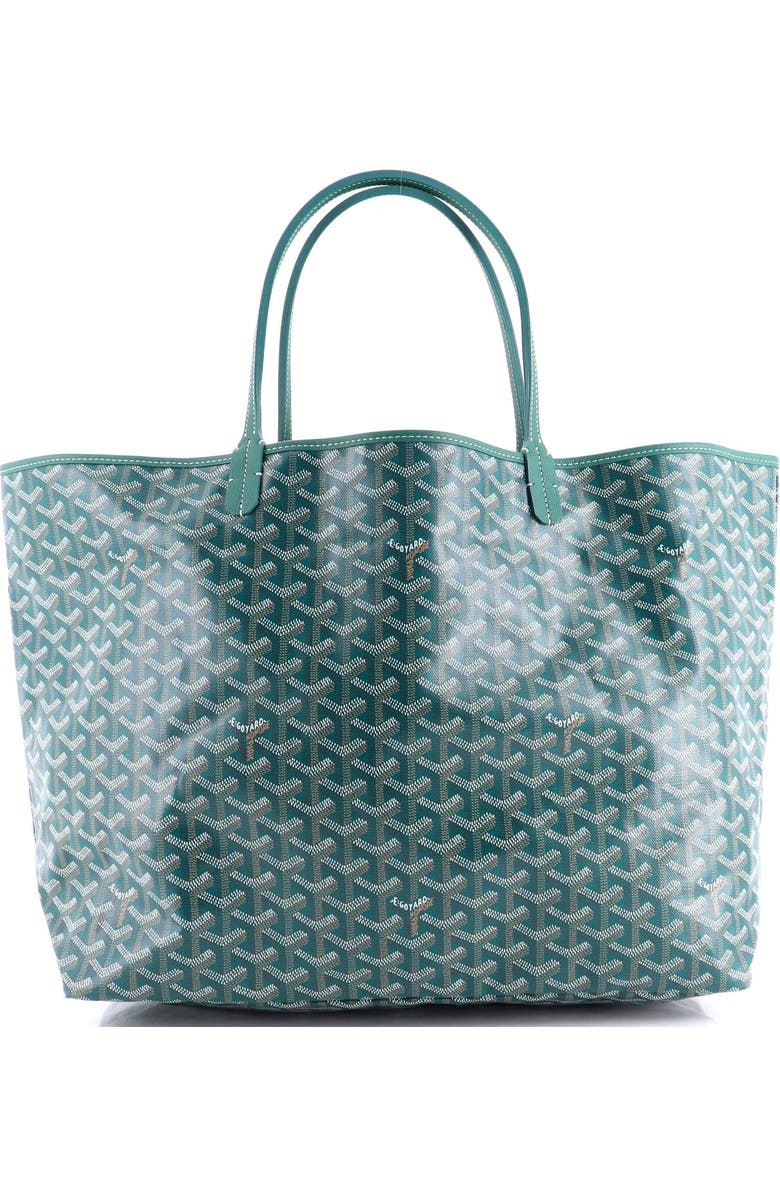 Pre-Owned Goyard Saint Louis Tote Coated Canvas GM, Alternate, color, Green
