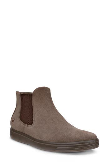 Ecco Sneaker Chelsea Boot In Brown