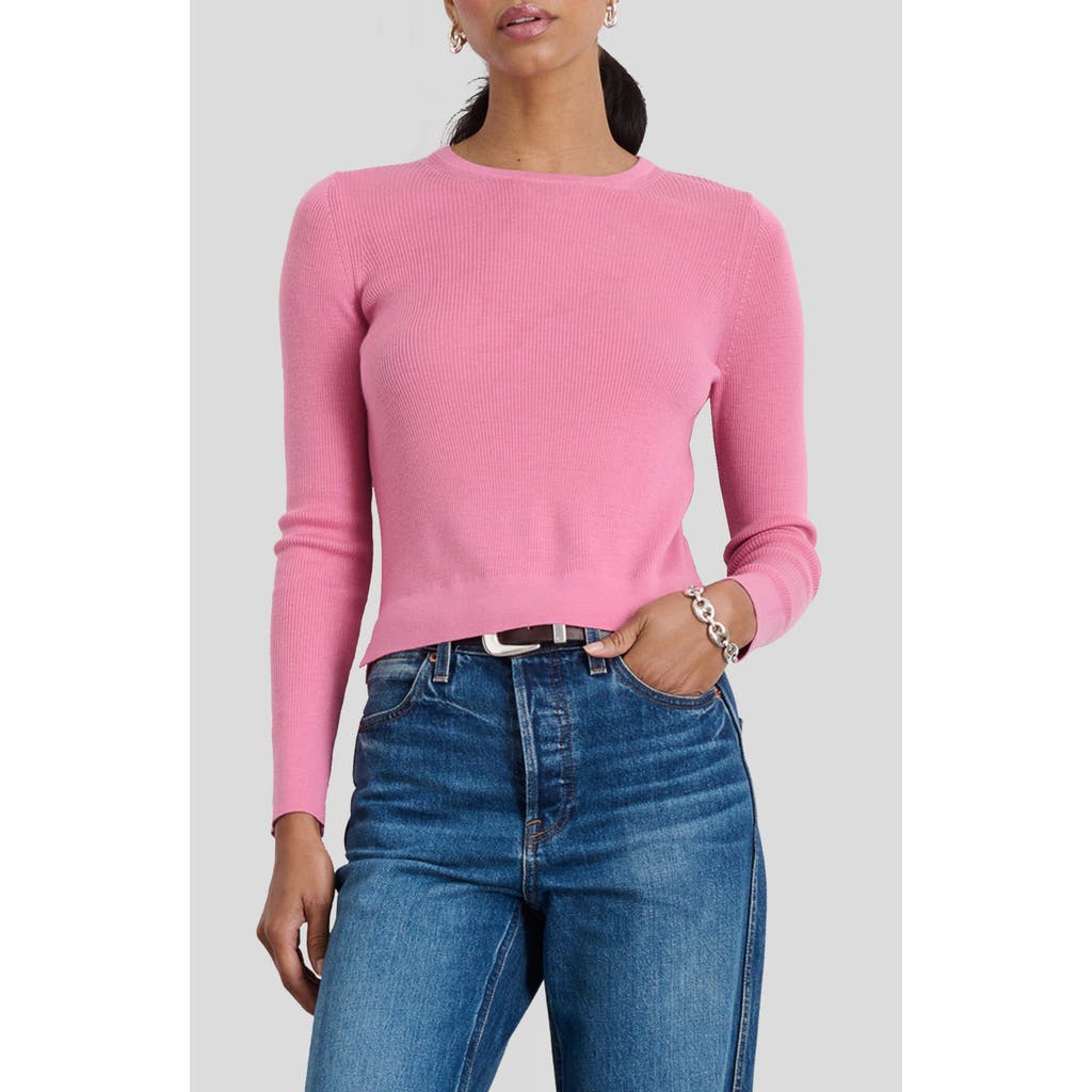 ALEX MILL ALEX MILL AVA FINE GAUGE MERINO WOOL SWEATER