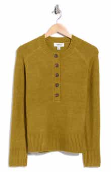 Crewneck Henley Sweater