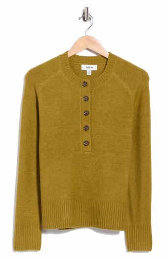 Crewneck Henley Sweater