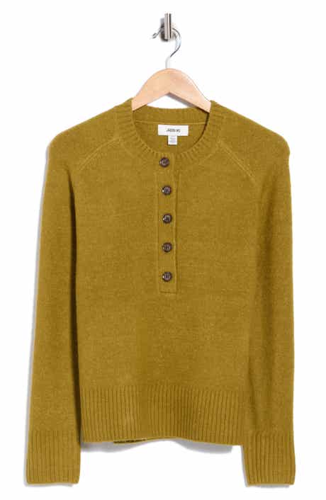 Crewneck Henley Sweater