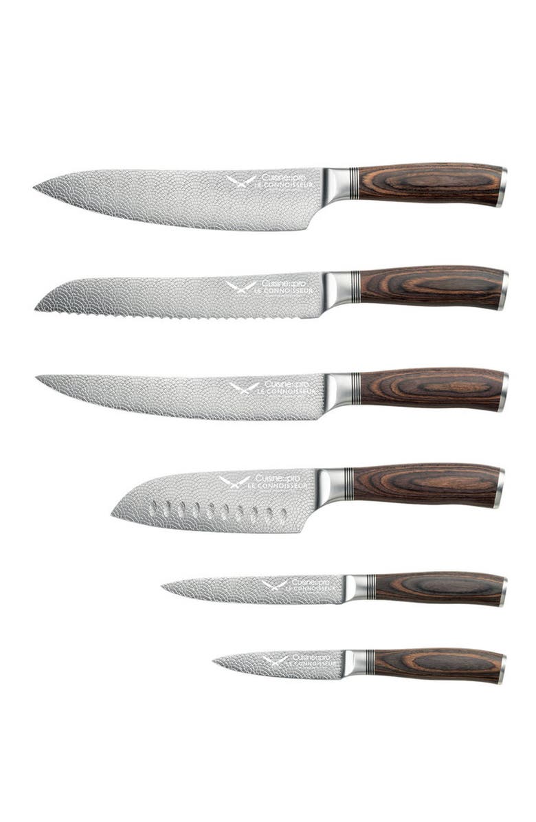 Cuisine::pro<sup>®</sup> LE CONNOISSEUR<sup>™</sup> Epicure 7-Piece Knife Block, Alternate, color, Silver