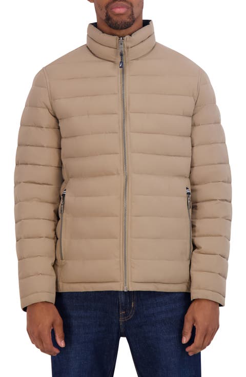 Water Resistant Reversible Puffer Jacket