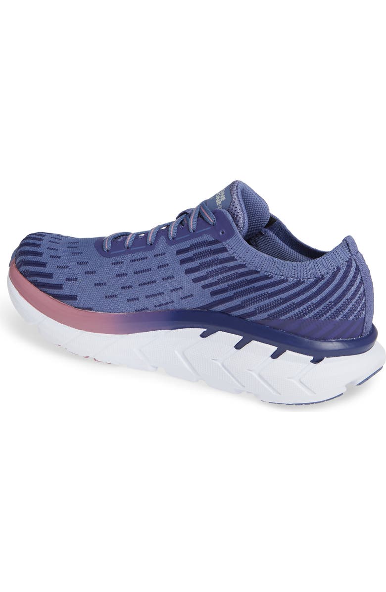 HOKA ONE ONE<sup>®</sup> Clifton 5 Knit Running Shoe, Alternate, color,