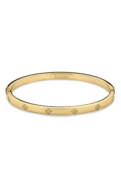 Clover Slim Bangle