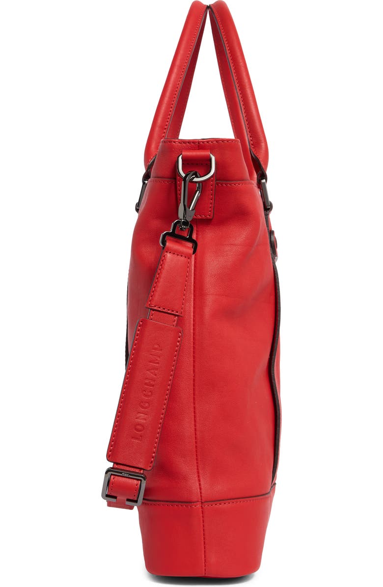 Longchamp Tote Bag, Alternate, color, Vermilion