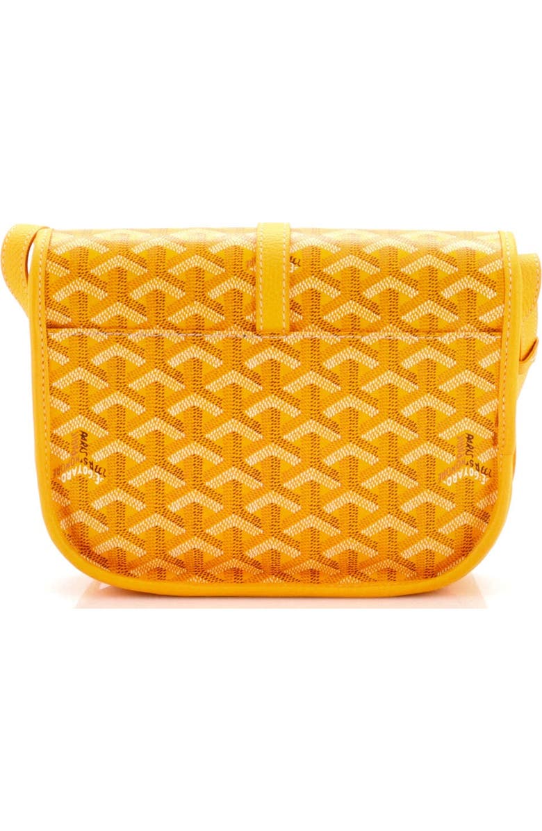 Pre-Owned Goyard Belvedere II Messenger Bag Coated Canvas PM, Alternate, color, Yellow