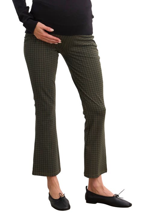 The Maternity Bodyflex Crop Flare Legging