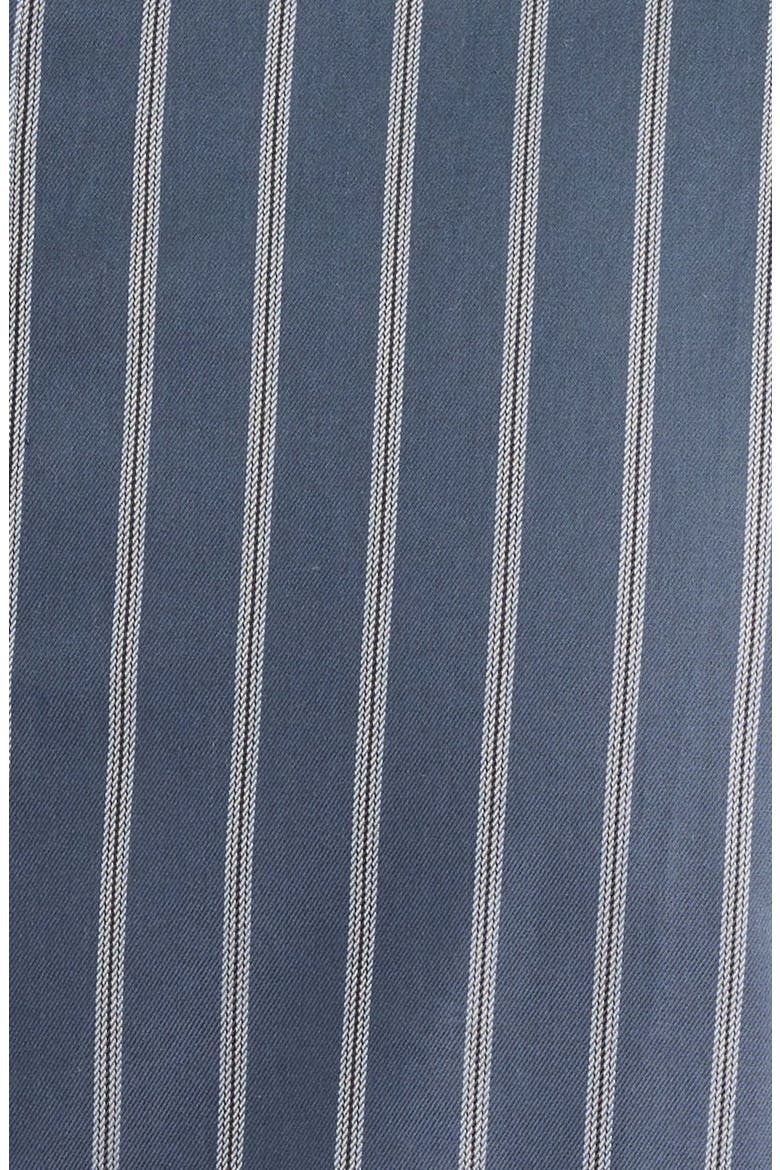 Marin Stripe Short Sleeve Cotton Blend Button-Up Shirt, Alternate, color, 445VBC-VENICE BLUE COMBO