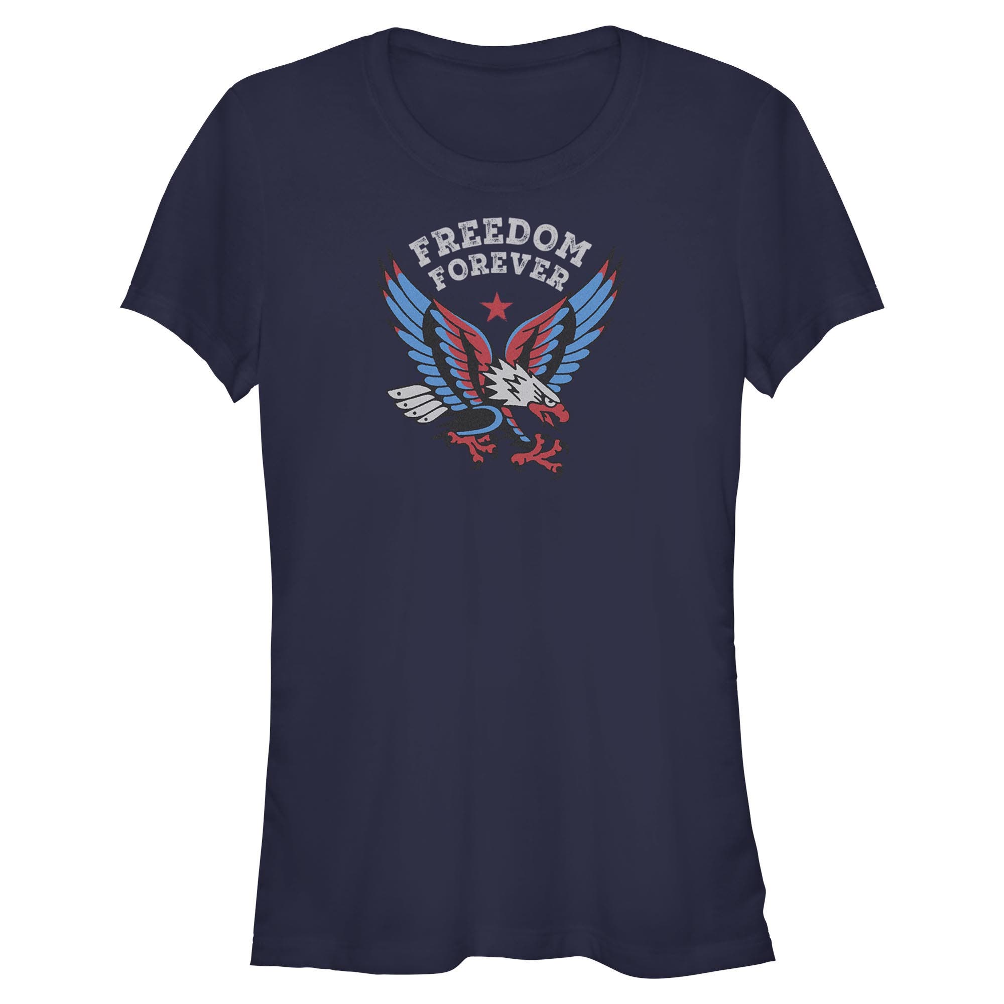 Lost Gods Juniors  America Freedom Forever T Shirt In Multi